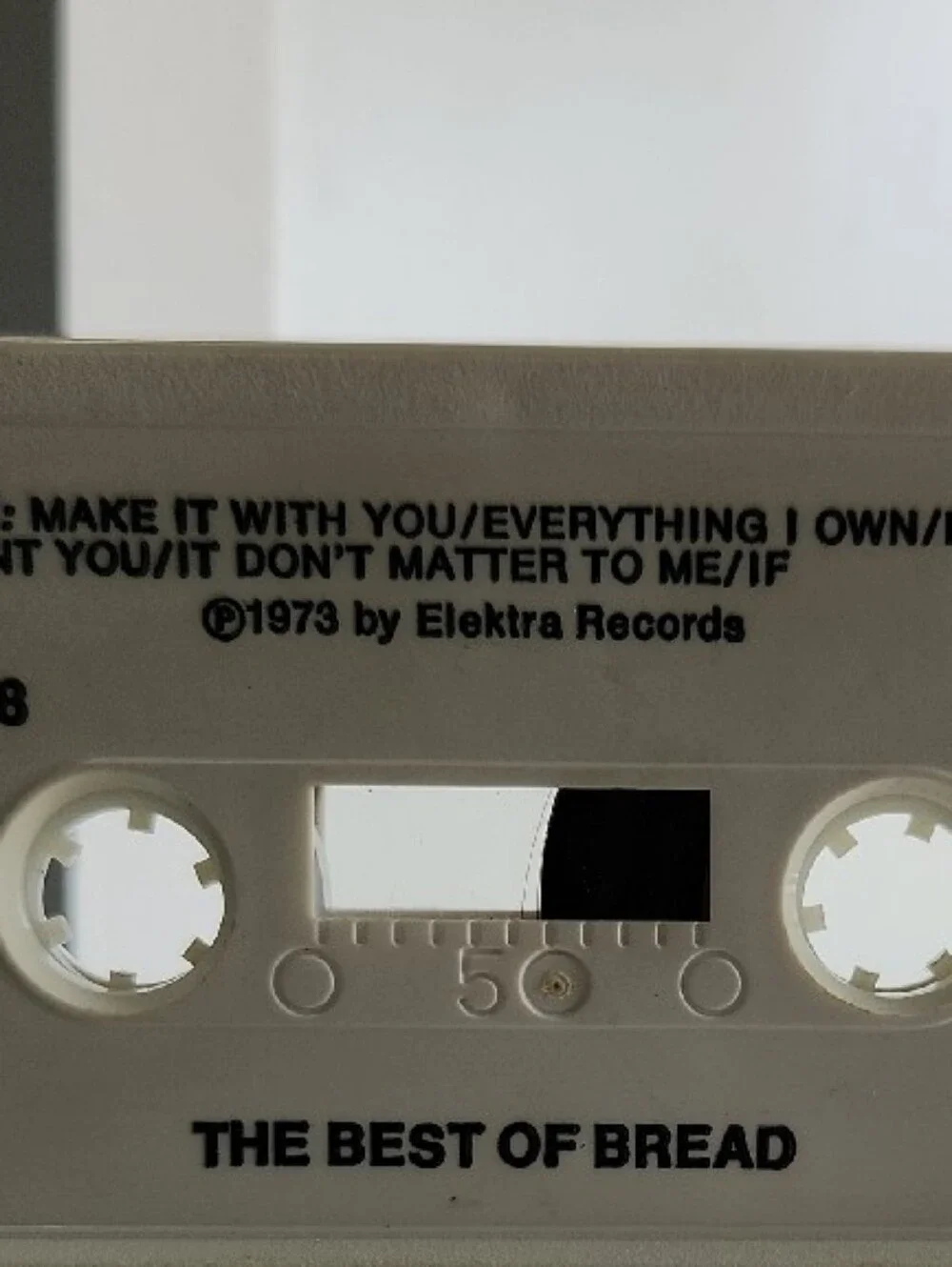 The Best of Bread Vintage 1973 Cassette Tape Compilation Elektra Records - Picture 9 of 9